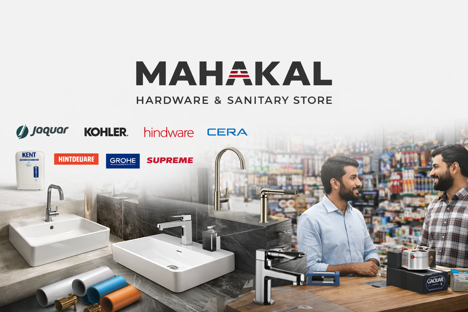 Mahakal Hardware and Sanitary Store banner