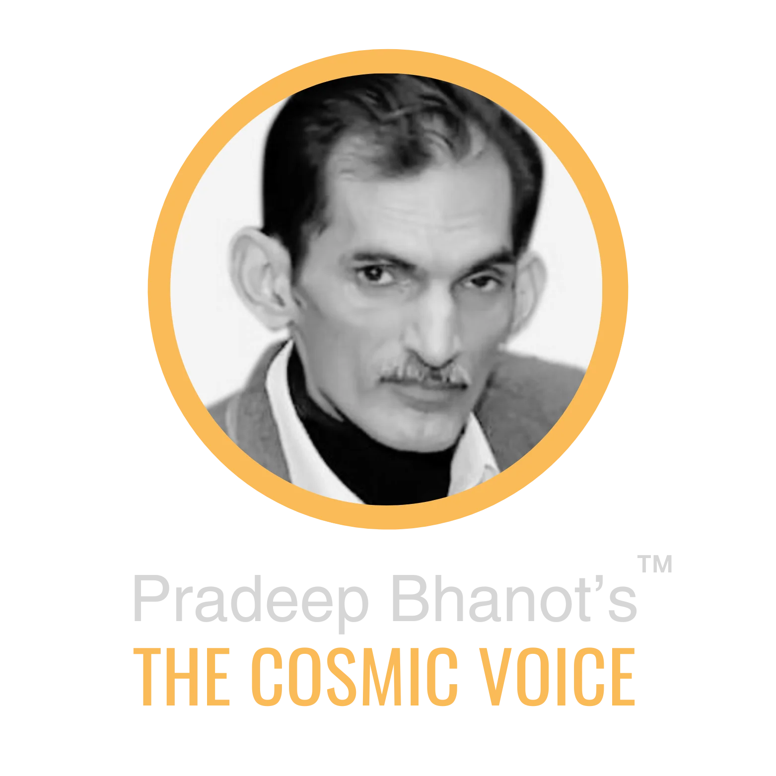 Pradeep Bhanot's The Cosmic Voice logo
