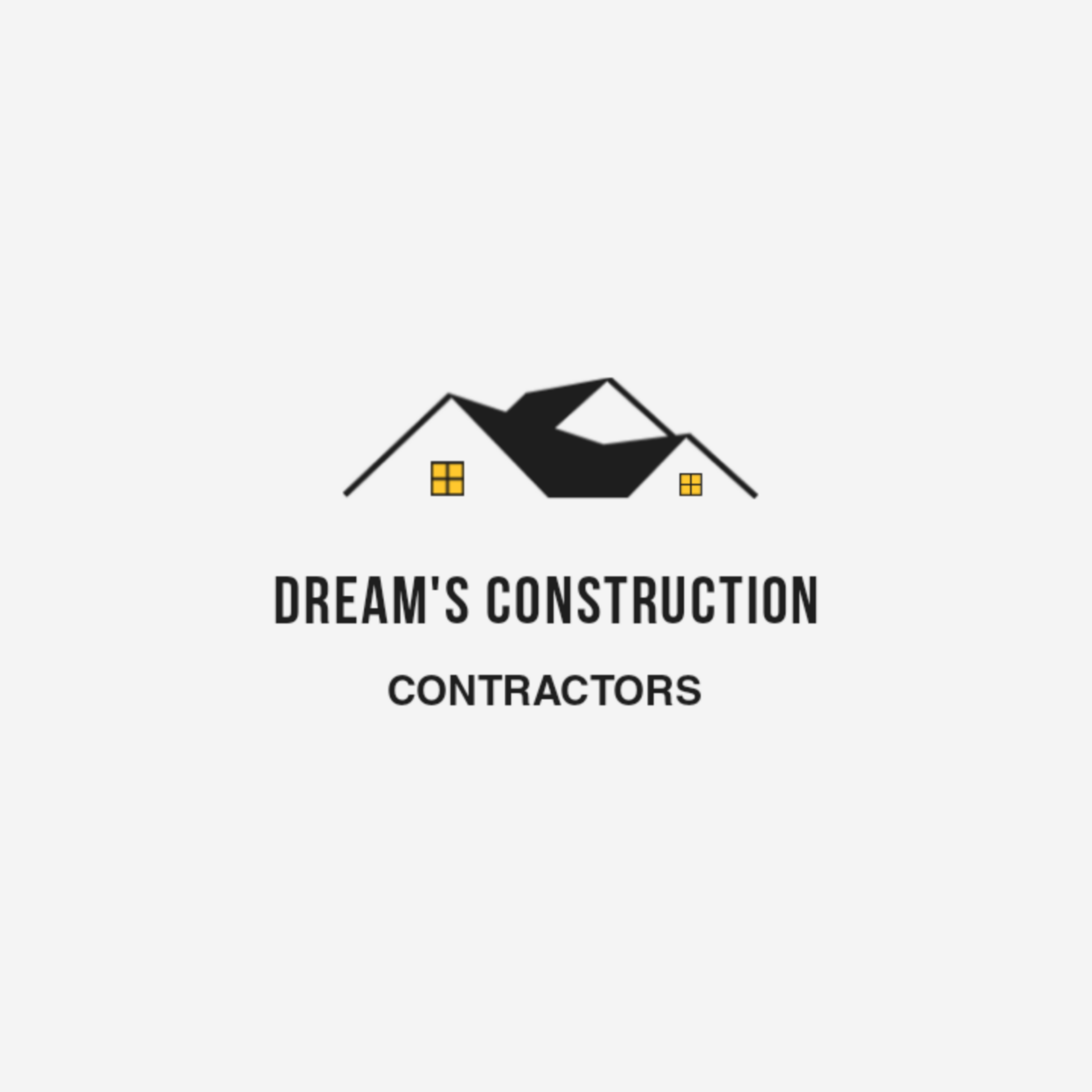 Dream's construction  logo