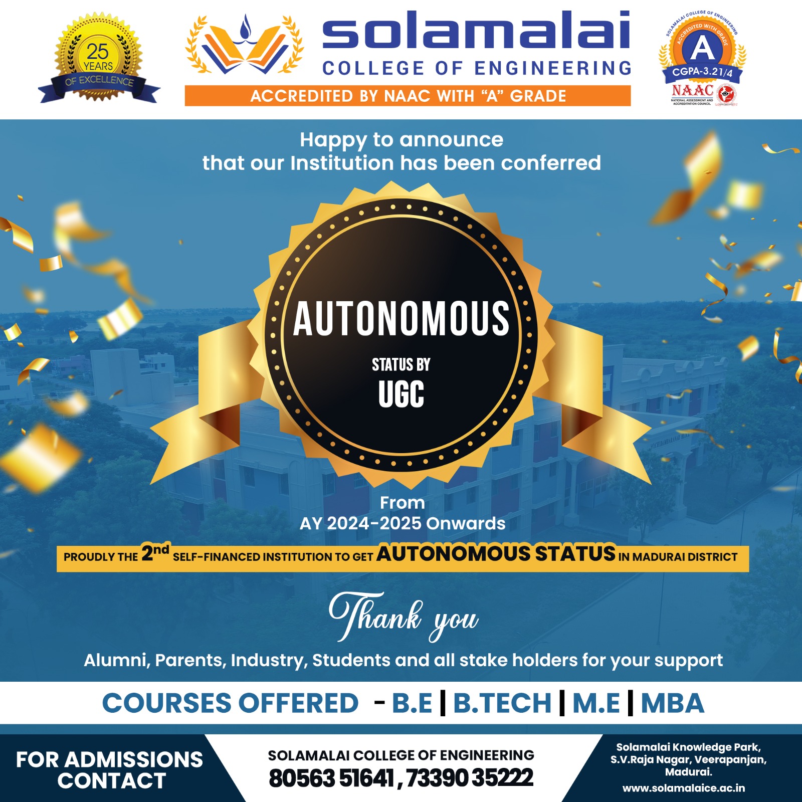 Solamalai College of Engineering - undefined photo 1