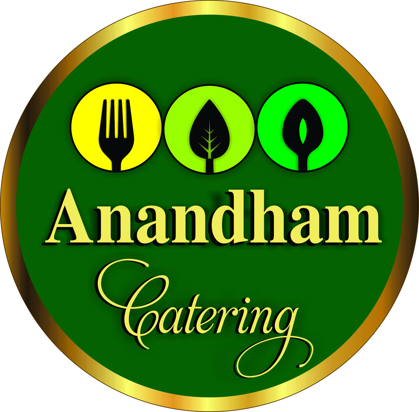 Anandham catering  logo