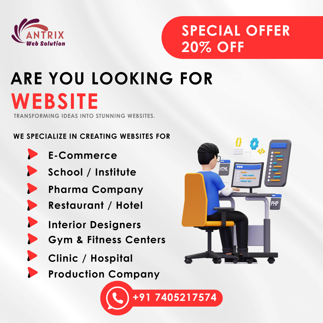 Antrix Web Solution - Computer & IT Solution photo 2